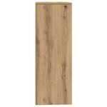 vidaXL Buffet avec 6 tiroirs chêne artisanal bois d'ingénierie