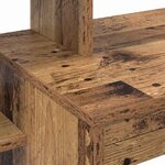 vidaXL Bureau Bois Ancien 100 x 40 x 90 cm Bois d'ingénierie