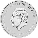 Monnaie FRIENDS DO NOT LIE Stranger Things 1 Oz Argent 1$ Tuvalu 2026 (PRÉCOMMANDE)