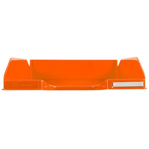 Corbeille À Courrier Combo Midi Iderama - Orange Brillant - X 6 - Exacompta