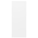 Armoire de bureau blanche 90 x 40 x 102 cm avec étagère réglable et 3 tiroirs design moderne en acier blanc 02_0046903