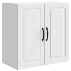 vidaXL Armoire Murale 59 x 31 x 60 cm Bois d'ingénierie Blanc