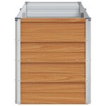 vidaXL Jardinière surélevée Marron Clair 160 x 40 x 45 cm