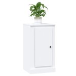 vidaXL Buffet blanc 37 5x35 5x67 5 cm bois d'ingénierie