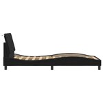 vidaXL Cadre de lit sans matelas noir 80x200 cm velours