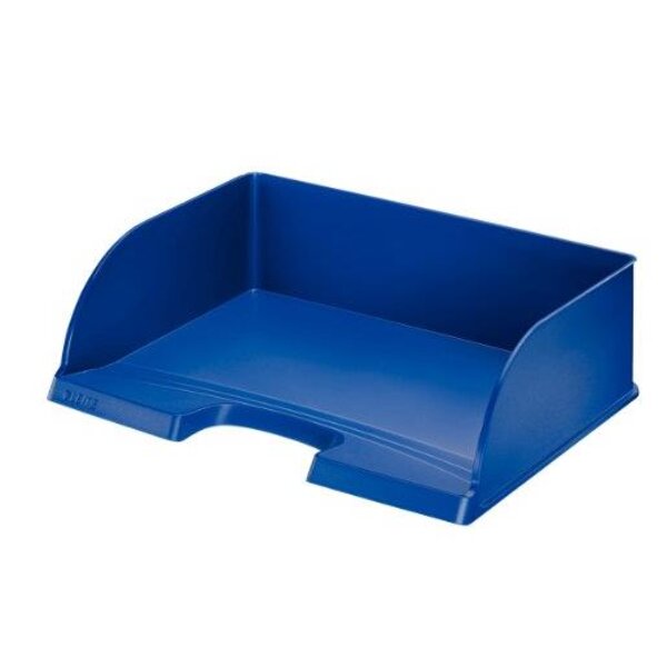 Corbeille à courrier Plus Jumbo A4 à l'italienne Bleu LEITZ