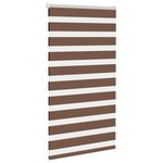 vidaXL Store zèbre marron 80x150 cm largeur du tissu 75 9 cm polyester