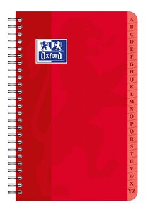 carnet répertoire spirale 90 x 140 mm quadrillé 100 p 90g OXFORD