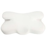 vidaXL Coussin pour le cou Blanc 57 x 36 x 13 cm Polyester