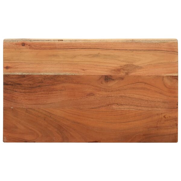vidaXL Dessus de table 50x40x3 8 cm rectangulaire bois massif d'acacia