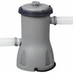 Best Way Ensemble de Piscine Gris 305 x 200 x 84 cm Acier