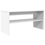 vidaXL Meuble TV Blanc 80 x 35 x 40 cm Bois d'ingénierie