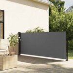 vidaXL Store latéral rétractable Anthracite 120 x 500 cm
