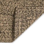vidaXL Tapis de surface Rectangulaire Naturel et Noir 60 x 200 cm Jute