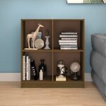 vidaXL Buffet Marron miel 70x33x76 cm Bois massif de pin