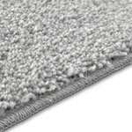 vidaXL Tapis de bain antidérapant Gris 70 x 120 cm PP