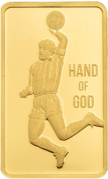 Monnaie MARADONA 1 g Lingot Or 2026
