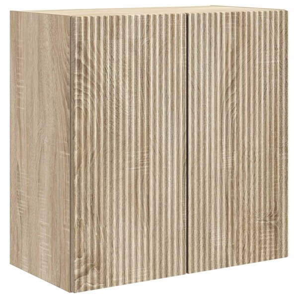 vidaXL Armoire Murale 59 x 31 x 60 cm Bois d'ingénierie Chêne Sonoma