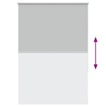 vidaXL Store enrouleur occultant largeur du tissu 85 7 cm polyester