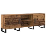 vidaXL Meuble TV Bois Ancien 150 x 30 x 50 cm Bois d'ingénierie