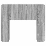 vidaXL Cabinet de Tête de Lit Sonoma gris Bois d'ingénierie