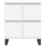 vidaXL Buffet Blanc 60x35x70 cm Bois d'ingénierie