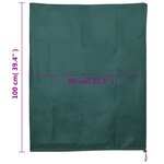 vidaXL Housses de protection pour plantes avec cordon de serrage 4 Pièces