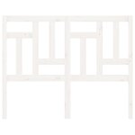 vidaXL Tête de lit Blanc 145 5x4x100 cm Bois massif de pin