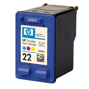 Cartouche d'encre authentique HP 22XL  Couleur - programme SECOND