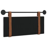 vidaXL Tête de lit suspendue Blanc PU antique
