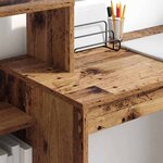 vidaXL Bureau Bois ancien 100 x 40 x 90 cm Bois d'ingénierie