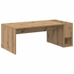 vidaXL Table basse Chêne artisanal 101 5 x 50 x 37 cm