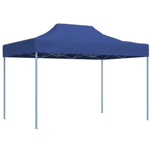 vidaXL Tente de fête 280 x 410 x 315 cm Bleu Tissu Oxford