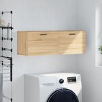 vidaXL Armoire murale chêne sonoma 100x36 5x35 cm bois d'ingénierie