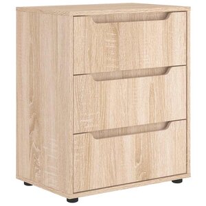 vidaXL Buffet VISNES chêne sonoma 60x40x73 cm bois d'ingénierie