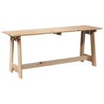 Banc extérieur vidaXL 119x35x47 cm en bois de pin massif