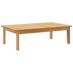 vidaXL Table de jardin 100x60x30 cm bois d'acacia solide