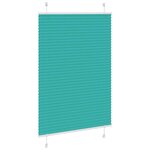 vidaXL Store plissé vert pétrole 90x100 cm largeur du tissu 89 4 cm