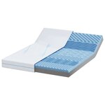 vidaXL Matelas Blanc 140 x 200 cm Mousse