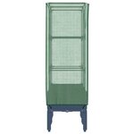 vidaXL Jardinière surélevée avec housse aspect rotin 80x40x140 cm