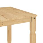 vidaXL Table à manger Corona 180x90x75 cm bois massif de pin