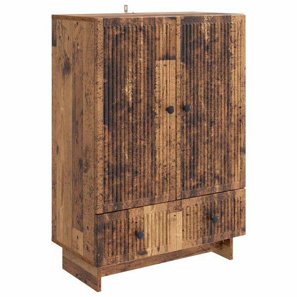 vidaXL Buffet Bois ancien 66 x 34 5 x 95 cm Bois d’ingénierie
