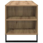 vidaXL Table basse Chêne artisanal 102 x 44 5 x 50 cm