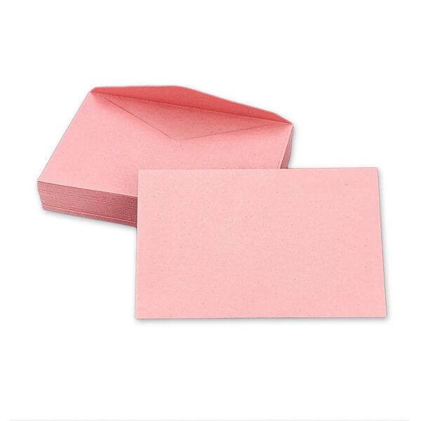 Lot de 100 Enveloppes ELECTIONS 90x140 mm - rose 80 g