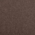 vidaXL Rideaux occultants aspect lin et crochets 2 Pièces Taupe 140x245cm