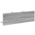 vidaXL Armoire murale 100x16 5x30 cm sonoma gris bois d'ingénierie