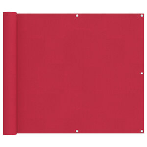 vidaXL Écran de balcon 90 x 200 cm Tissu Oxford Rectangulaire Bordeaux