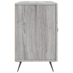 vidaXL Buffet sonoma gris 100x36x60 cm bois d'ingénierie