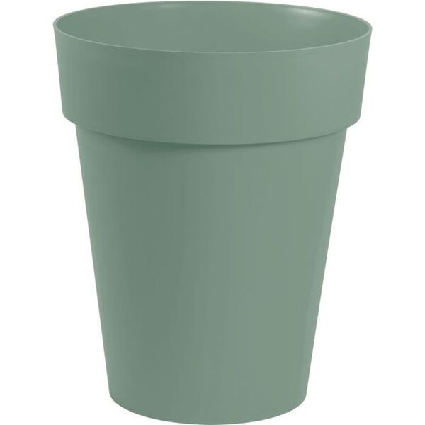 EDA PLASTIQUE - Vase Toscane mi-haut - Ø 44 x 53 cm - 50 L - Vert laurier