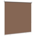 vidaXL Store enrouleur Protection UV Taupe 120 x 230 cm Polyester